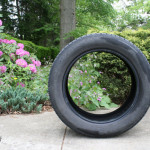 upcycled-tire-planter